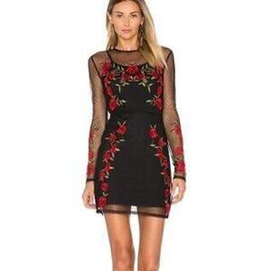 Lovers and friends rose dress